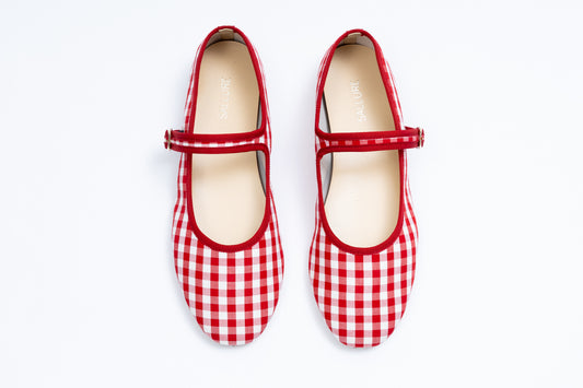 COLMAR　gingham check RED