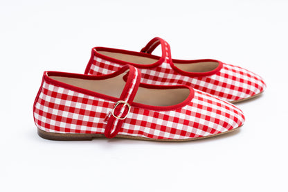 COLMAR　gingham check RED