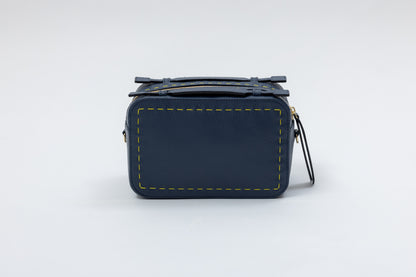BONPOINT　navy×yellow