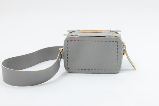 BONPOINT　gray×pink
