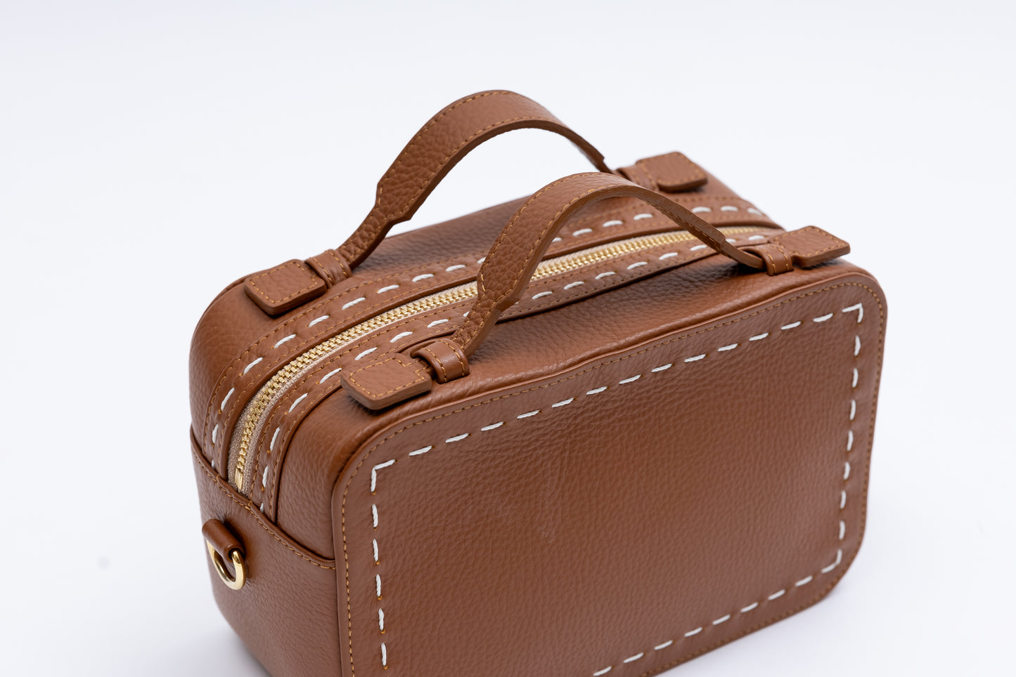 【NEW】BONPOINT　brown×white