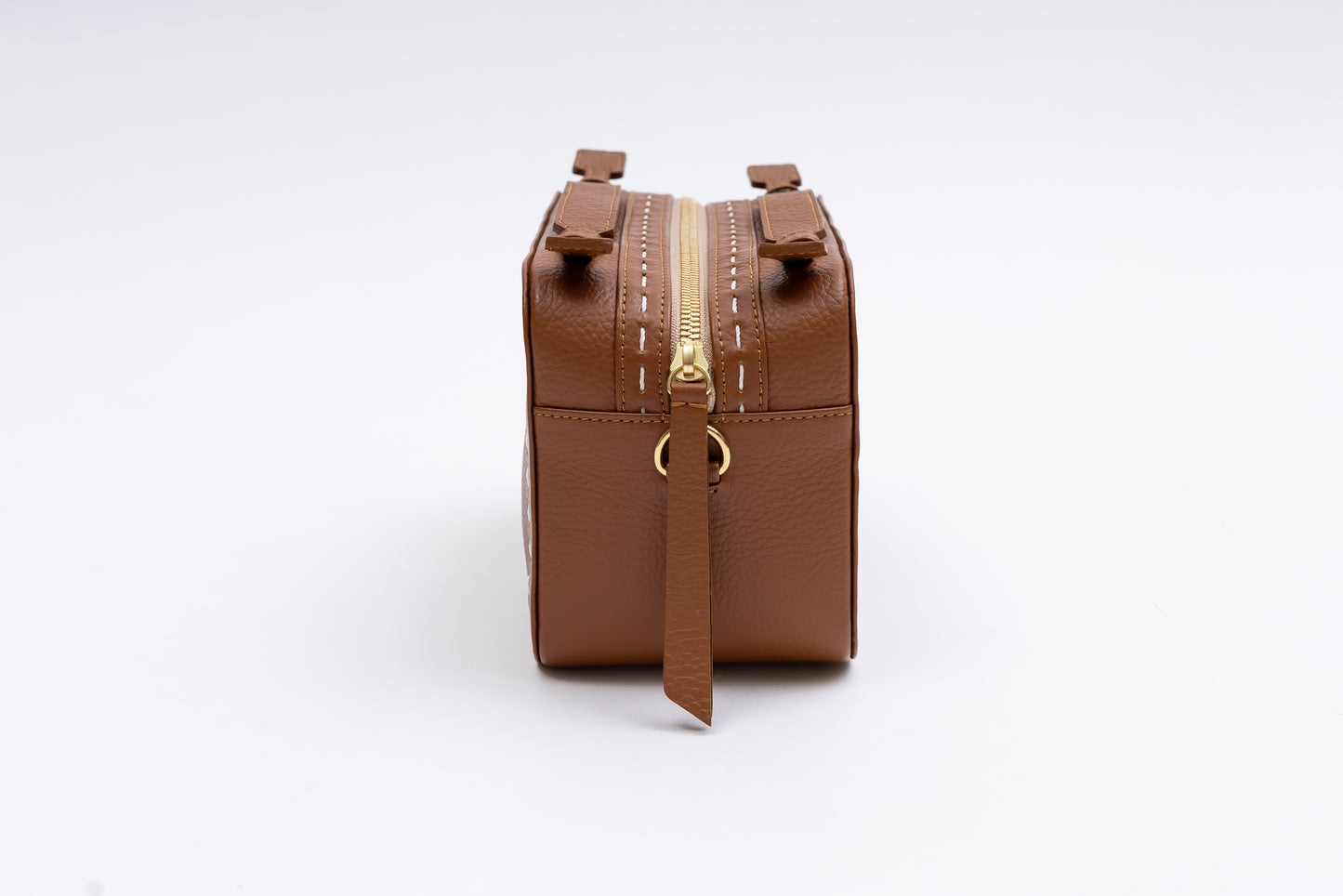 【NEW】BONPOINT　brown×white