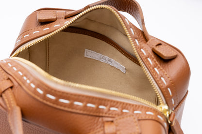 【NEW】BONPOINT　brown×white