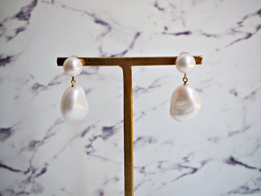 【NEW】JUMELLE　パールツインピアス