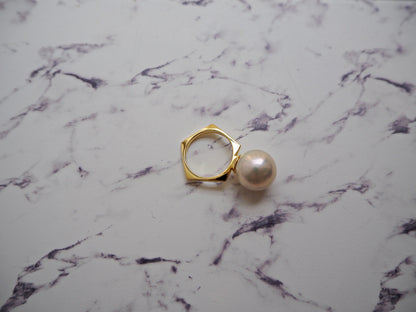 BONBON　ペンタゴンパールリング12mm