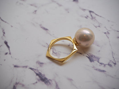 BONBON　ペンタゴンパールリング12mm