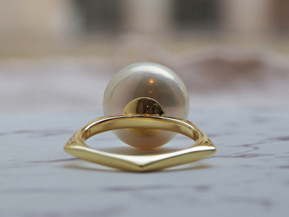 BONBON　ペンタゴンパールリング12mm