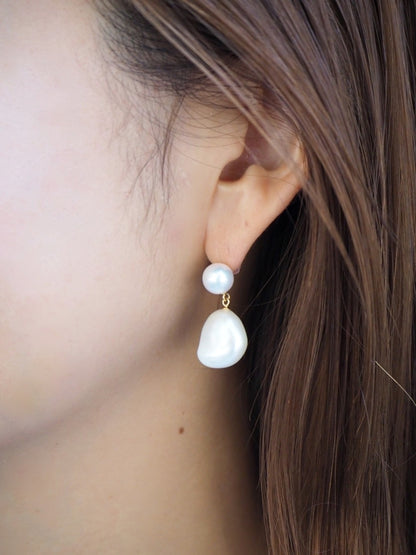 【NEW】JUMELLE　パールツインピアス